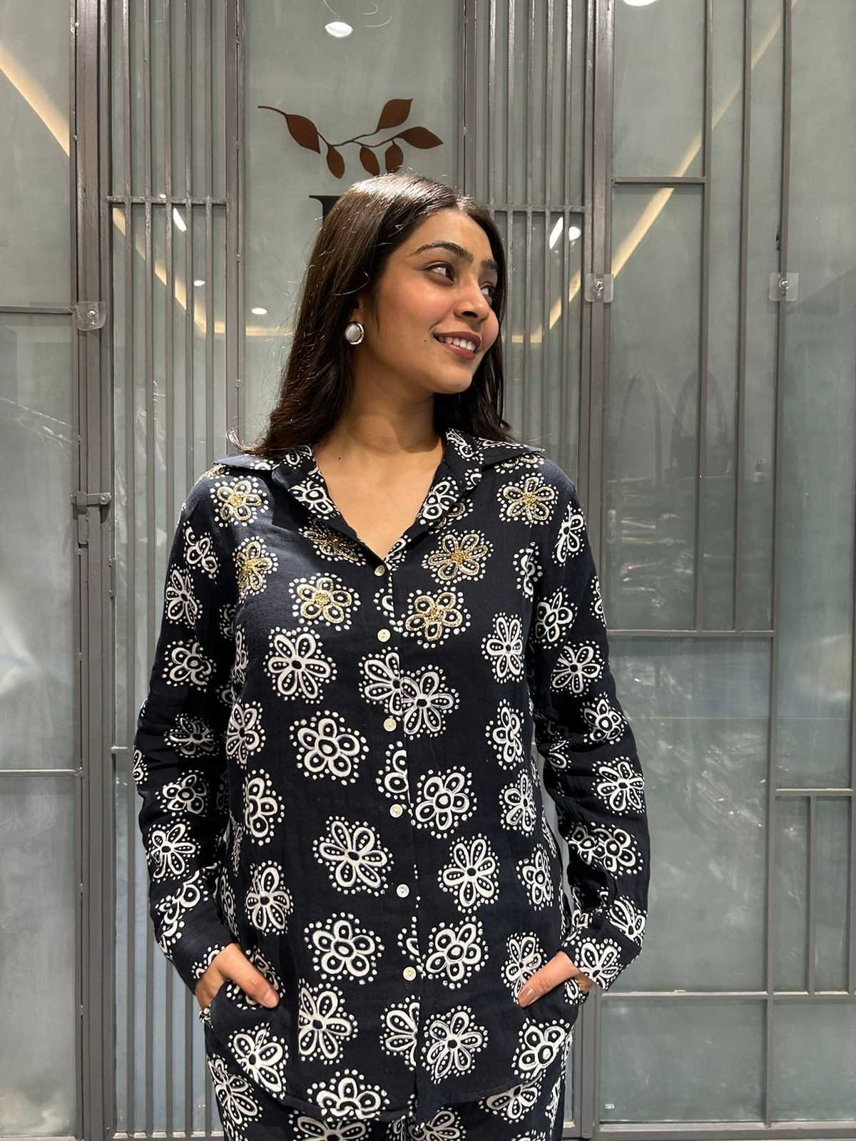 Gauge Stone Embellished coordset