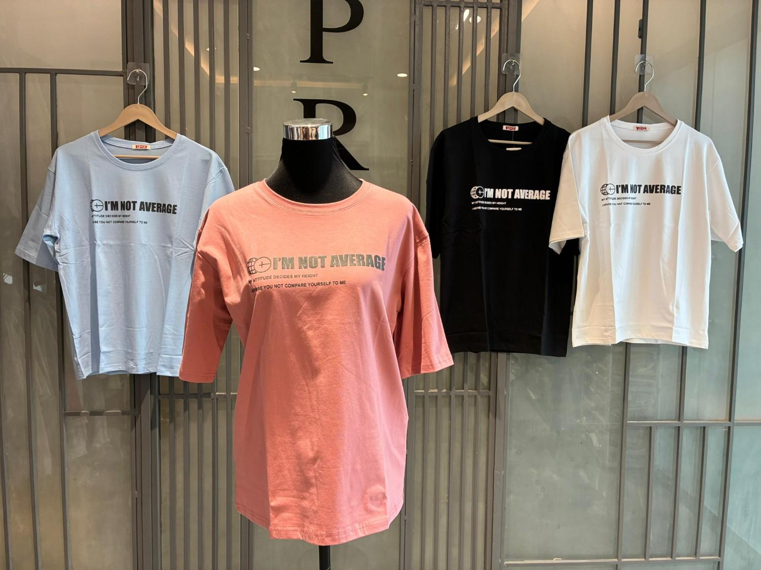 Printed patch cotton tshirts