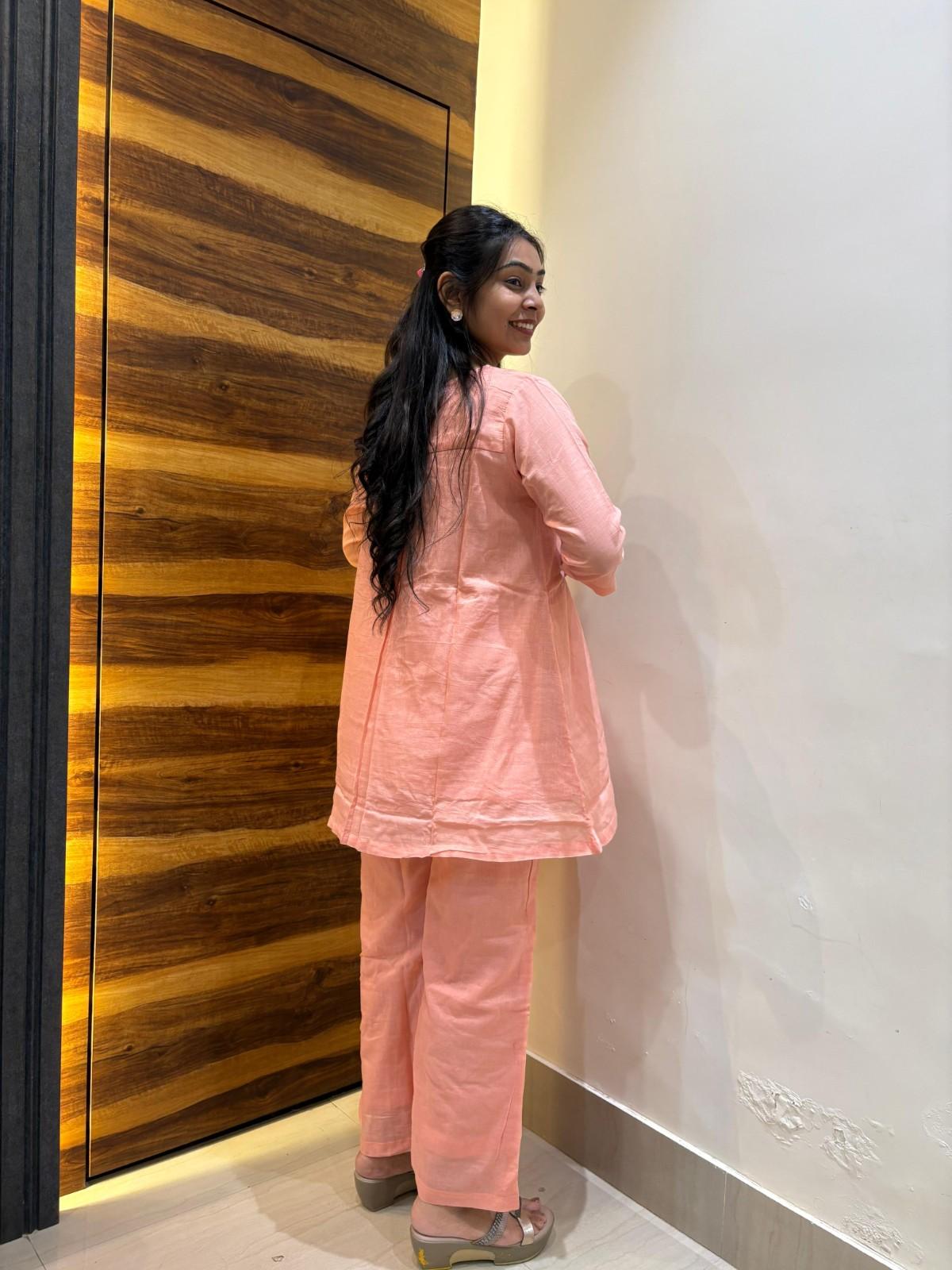 Mal cotton embroidered coordset