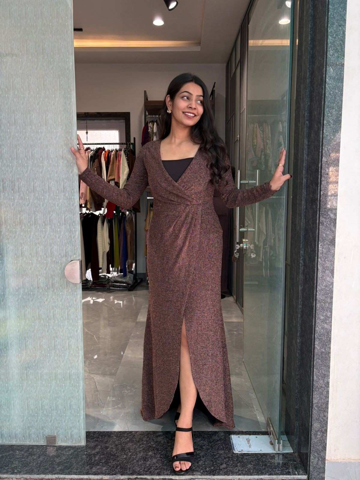 Bodycon shimmer Dress