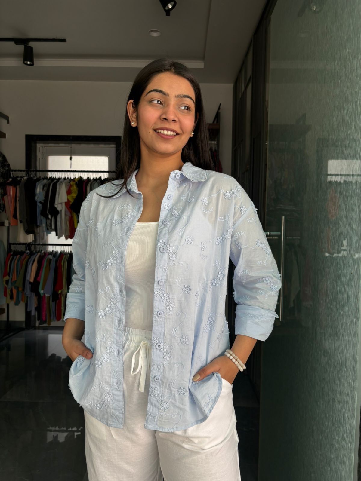 Cotton Patch Embroidered shirt