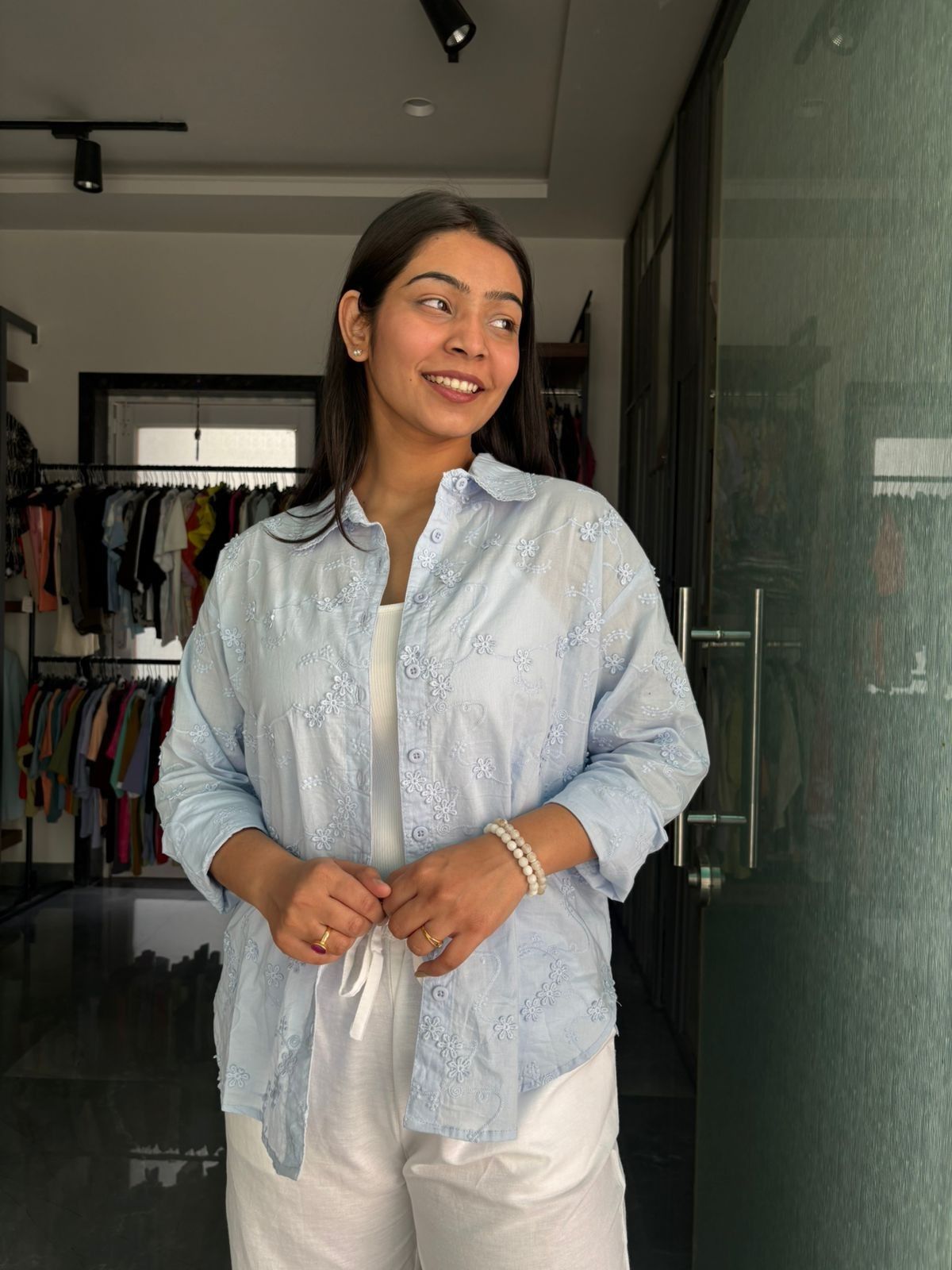 Cotton Patch Embroidered shirt