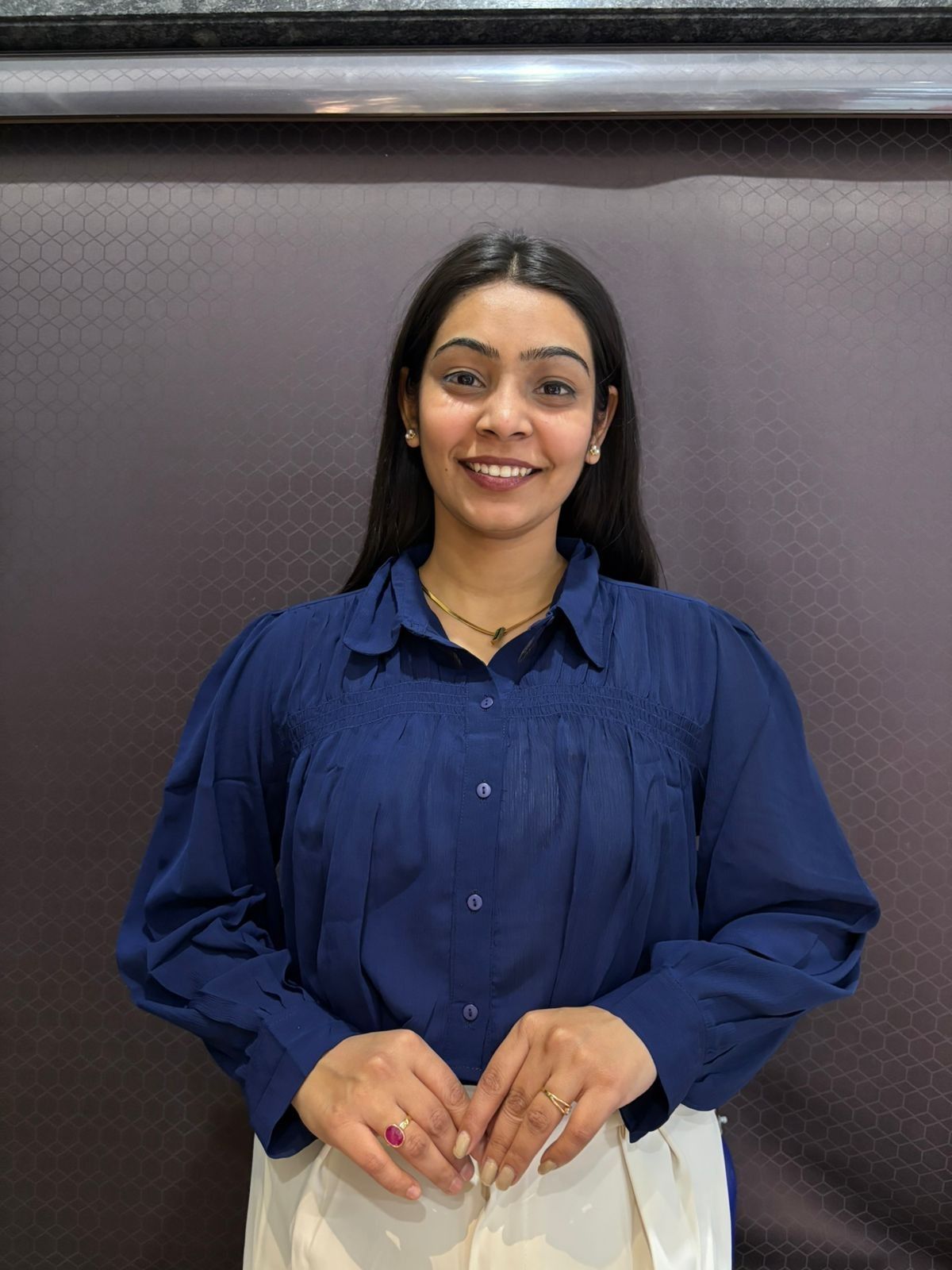 Georgette sheer Crop top