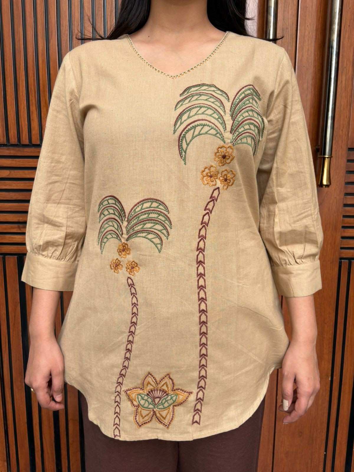 Embroidered Threadwork tunic