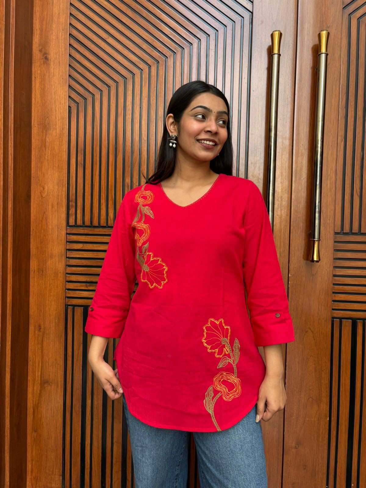 Embroidered Threadwork tunic