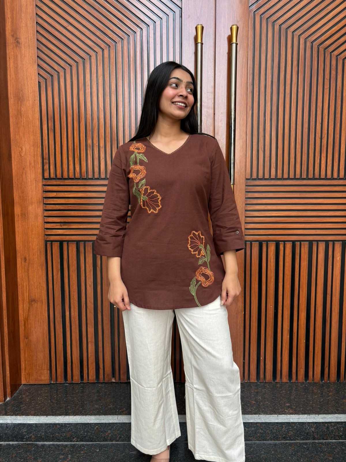 Embroidered Threadwork tunic