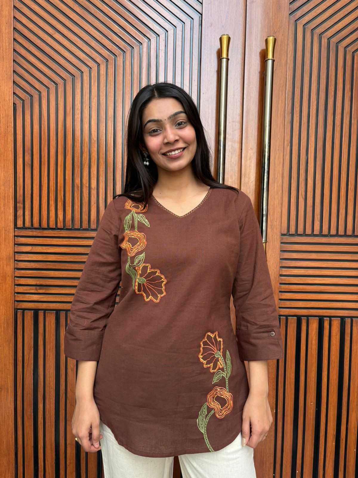 Embroidered Threadwork tunic