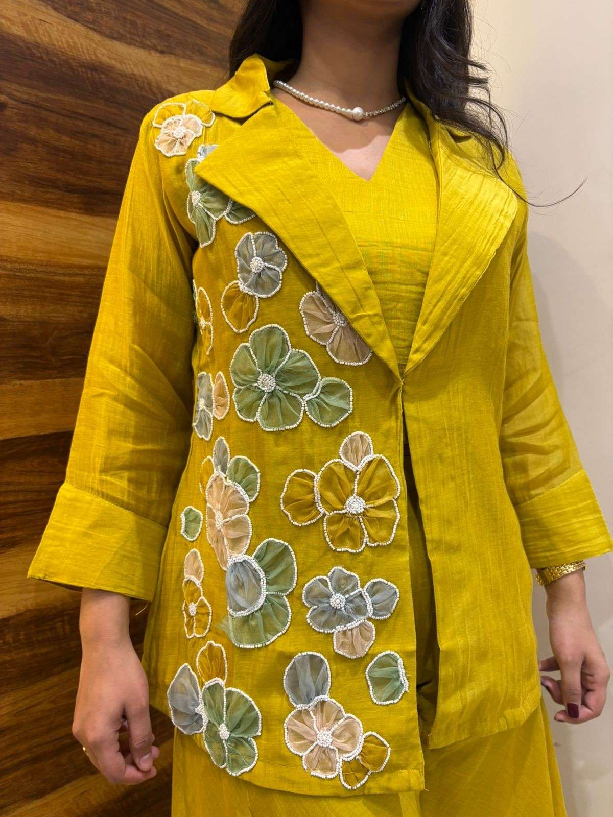 Mustard meadow yellow coordset