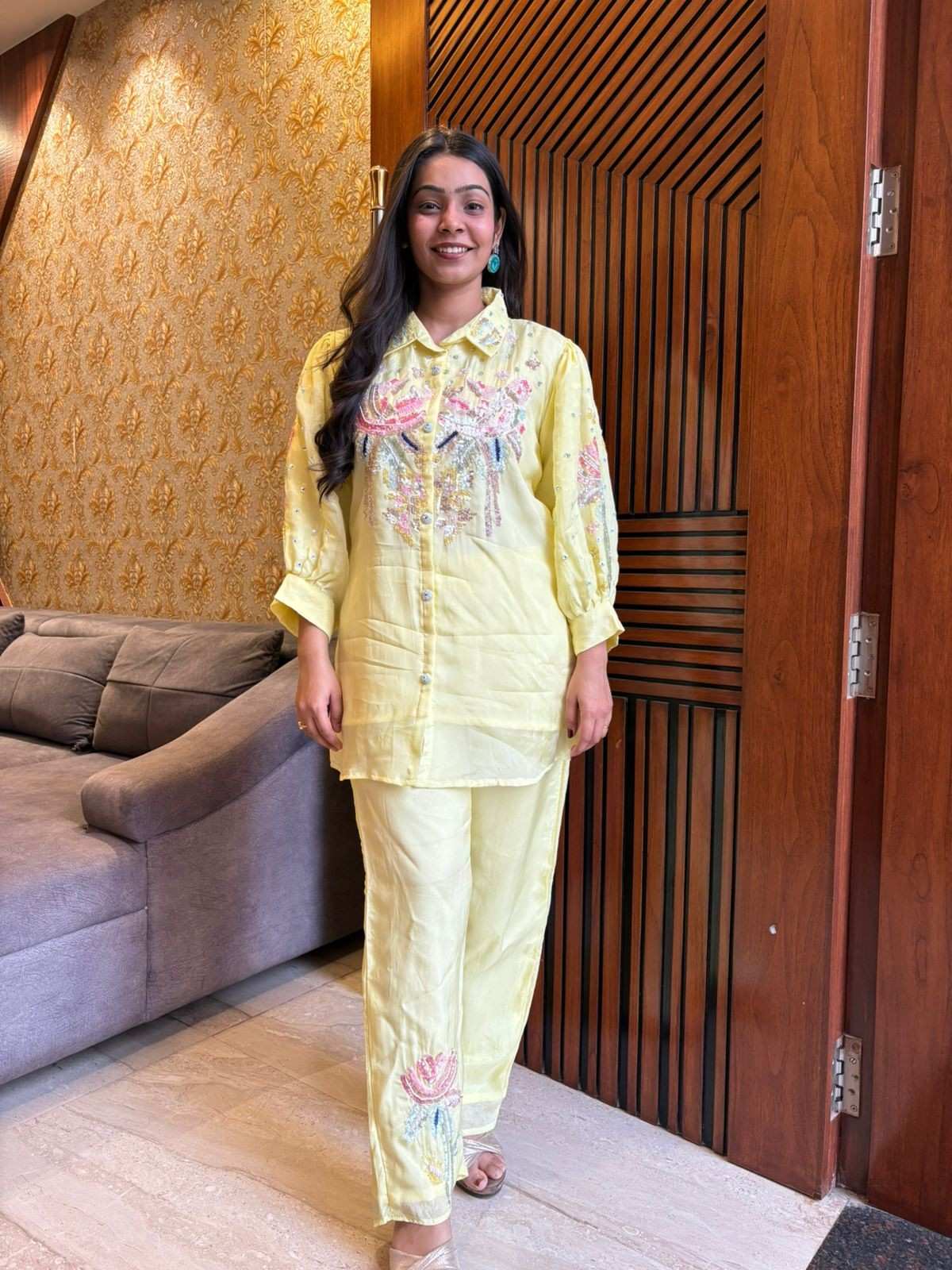 Emerald whisper pastel coordset