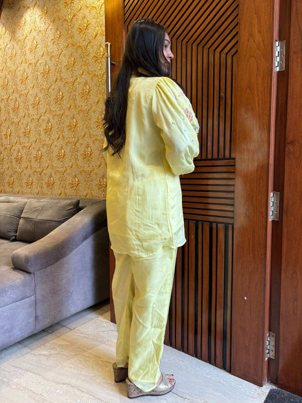 Emerald whisper pastel coordset