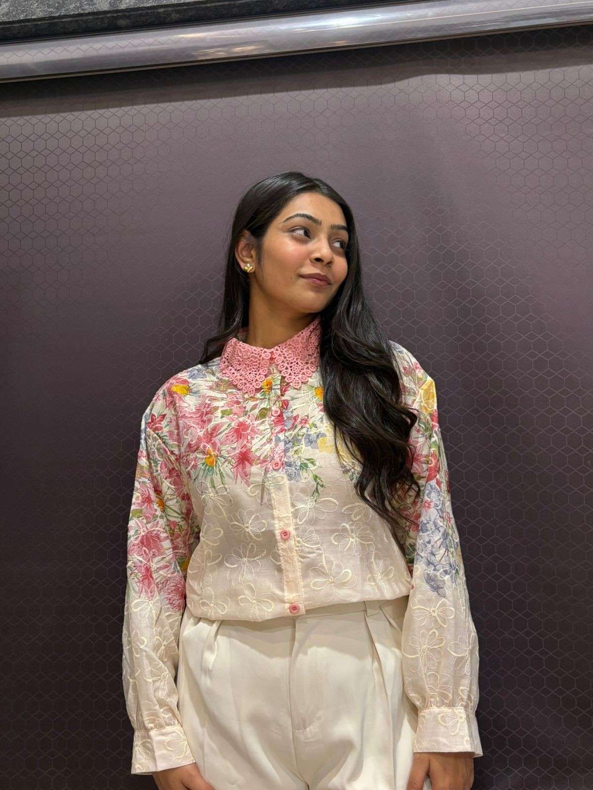 Floral Cotton shirts