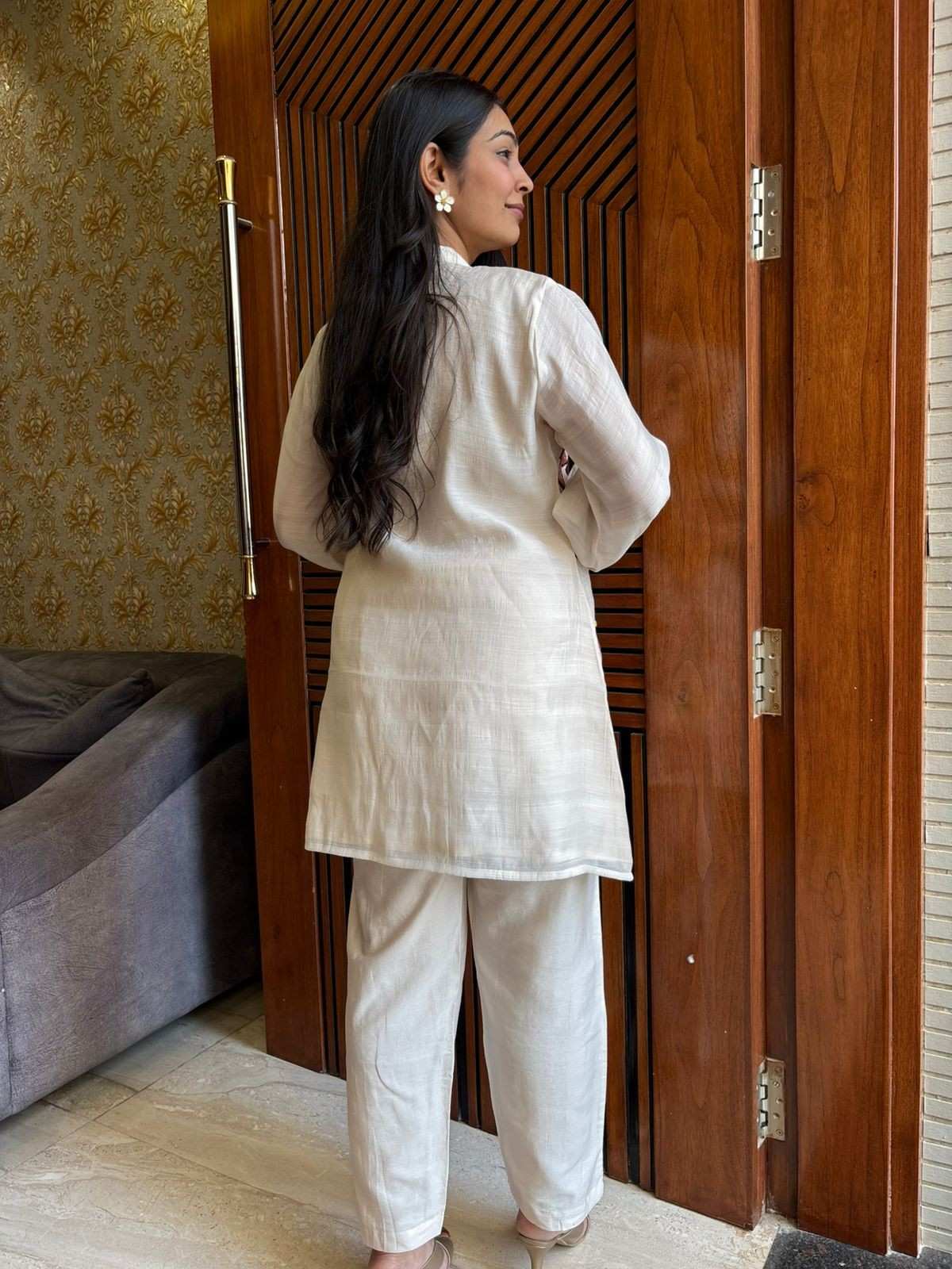 Manrasiya Chanderi coordset