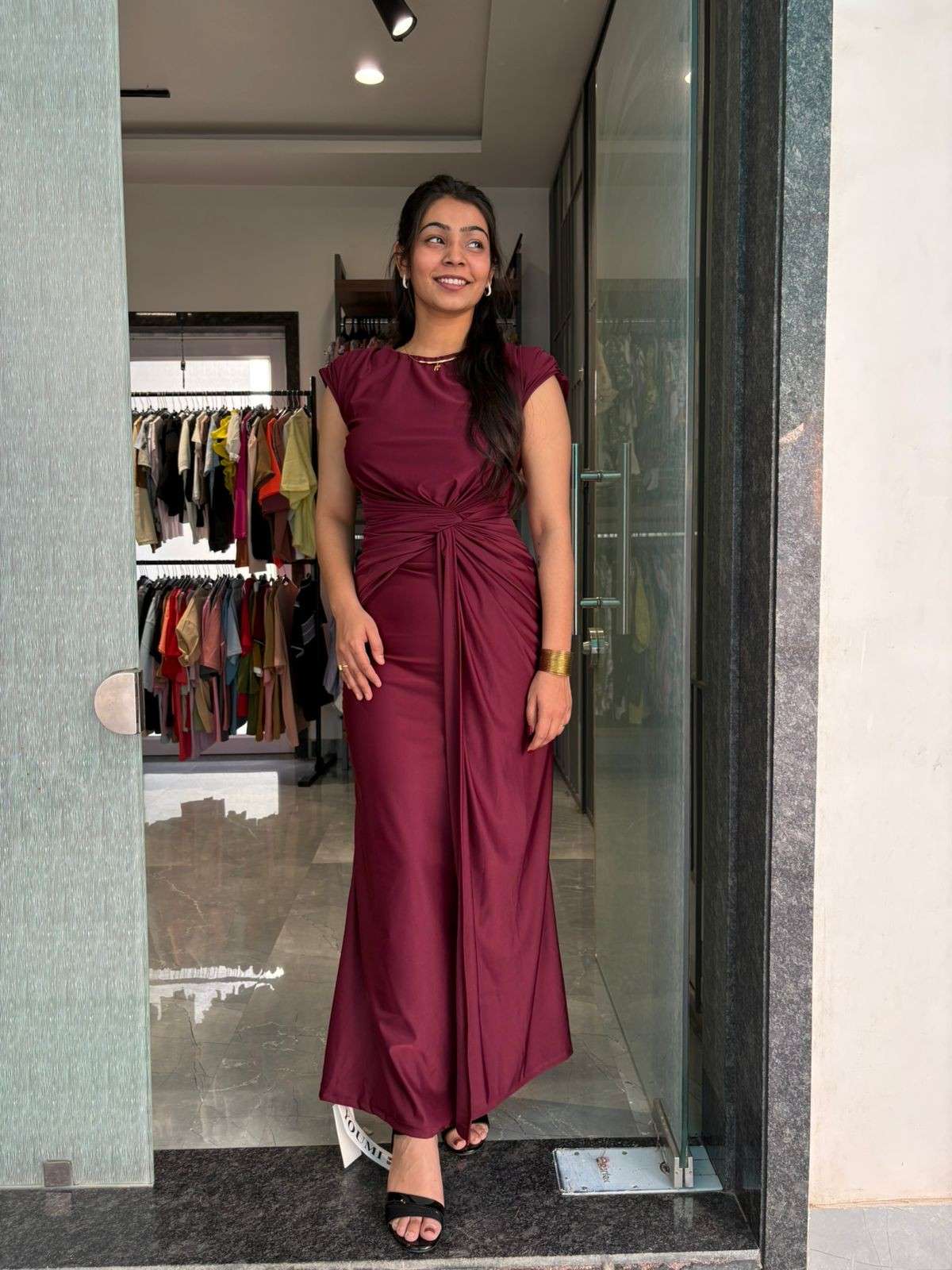 Bodycon Side knot Dress