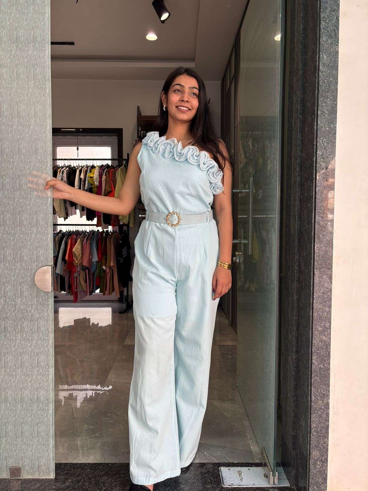 One shoulder Jumpsuit