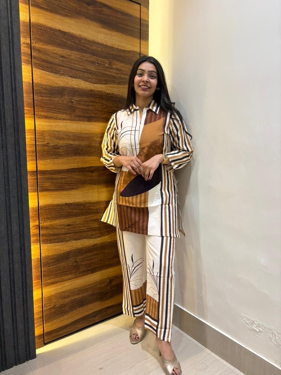 Printed Casual coordset