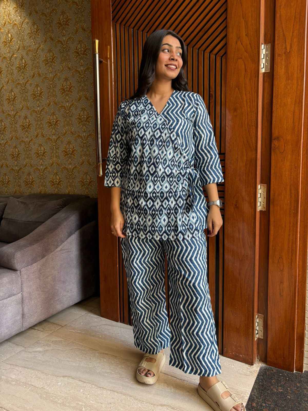 Angrakha Cotton Coordset