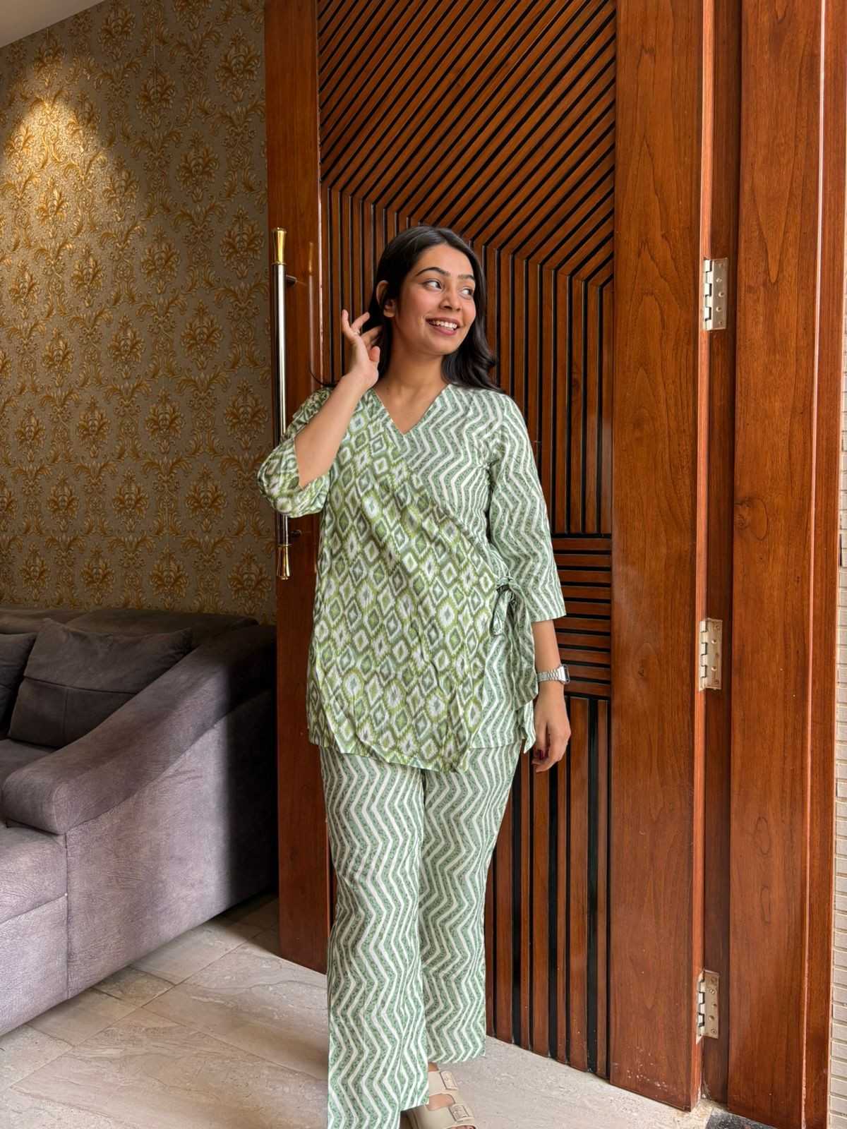 Angrakha Cotton Coordset