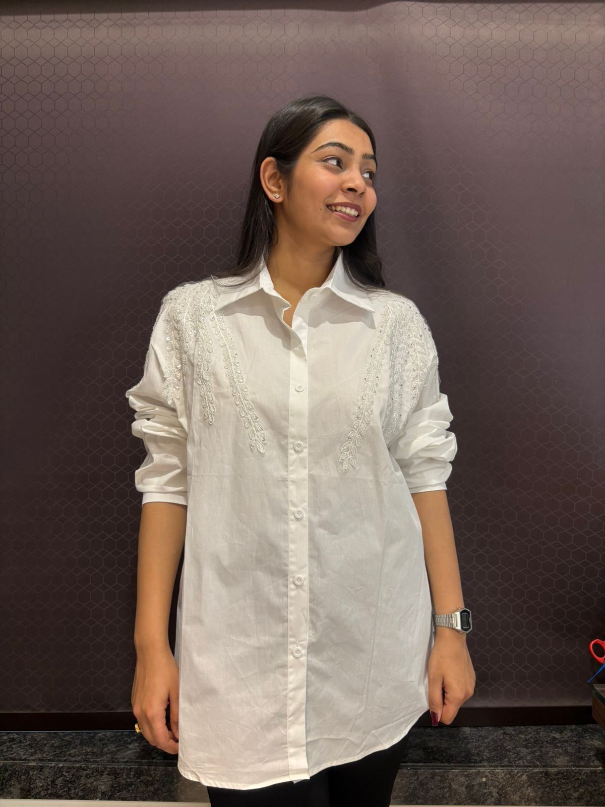 Sequence Cotton shirt