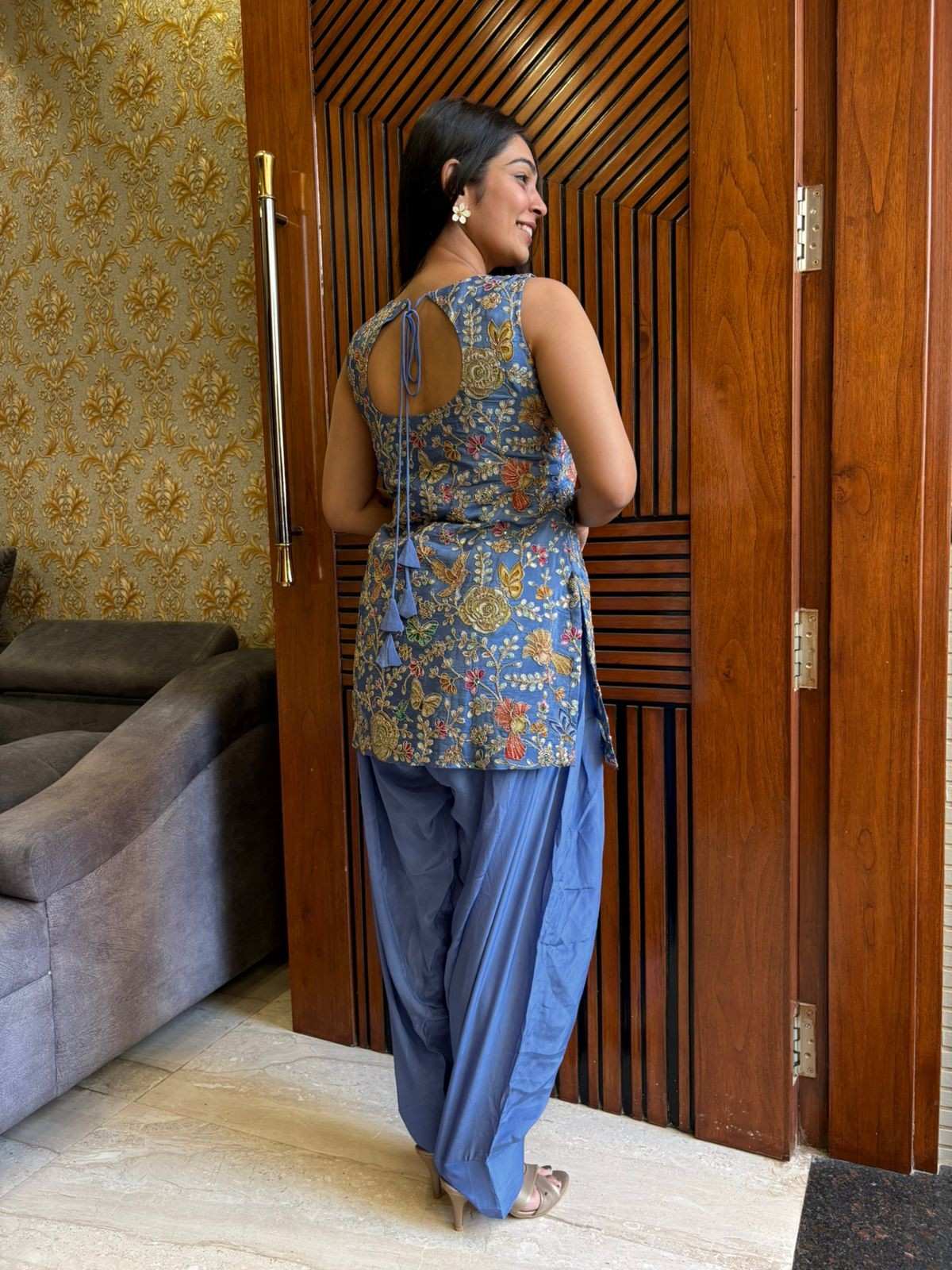 Farshi Salwar coordset