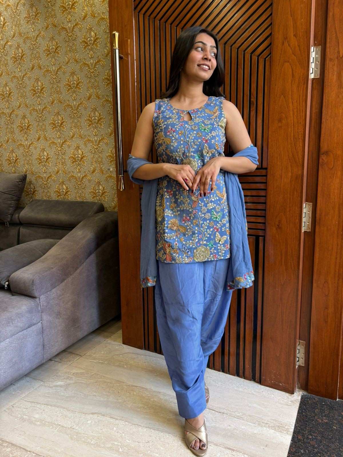 Farshi Salwar coordset