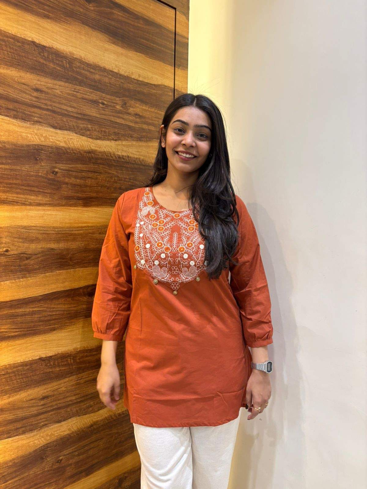 Cotton Embroidered Tunic