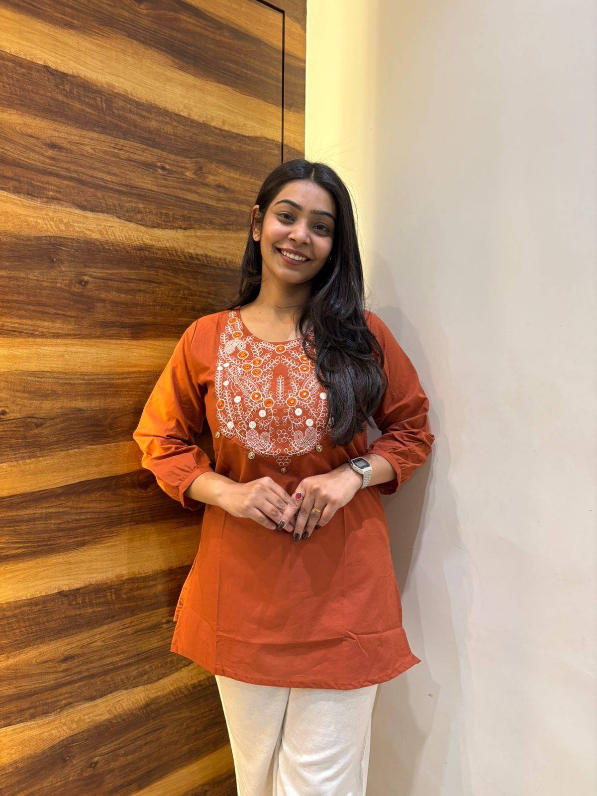 Cotton Embroidered Tunic