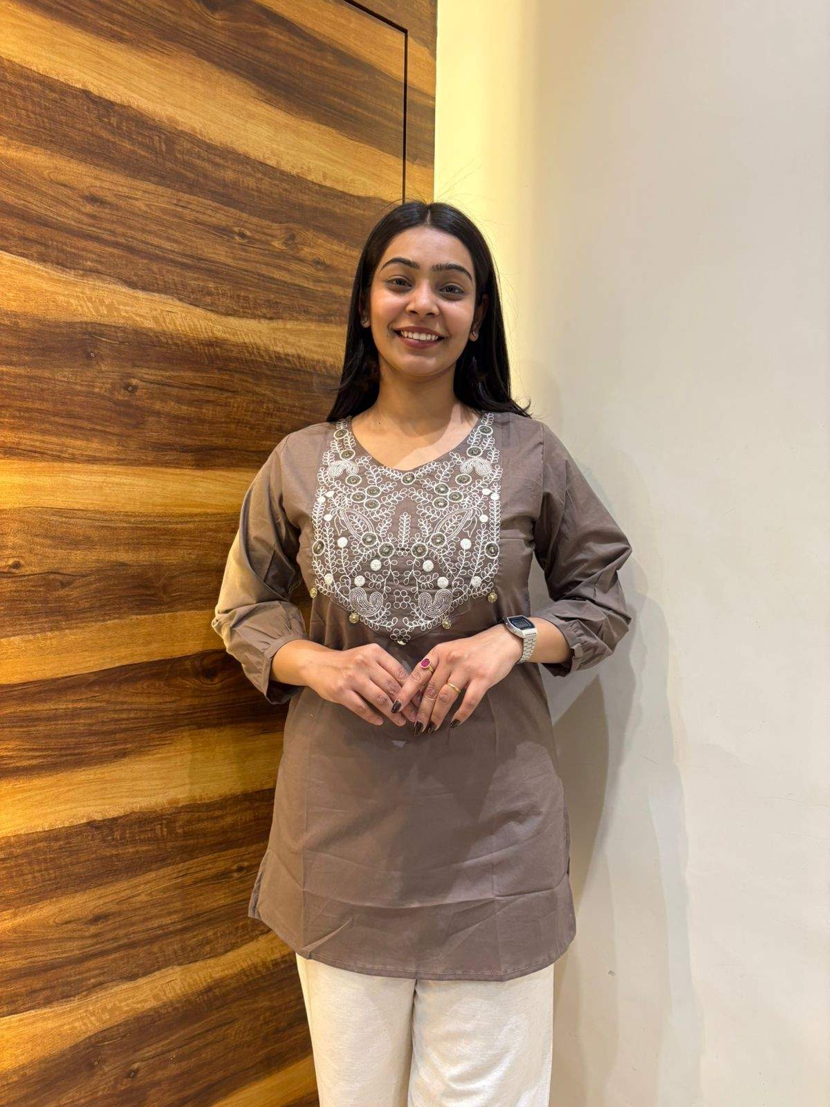 Cotton Embroidered Tunic