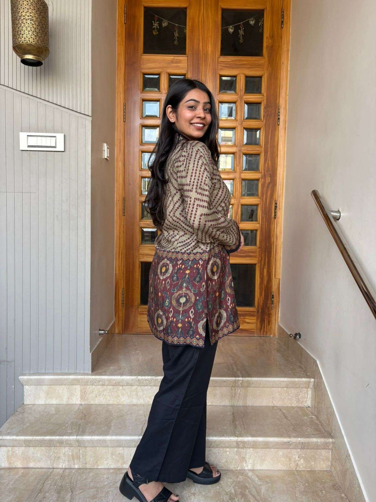 Muslin Crepe Tunic