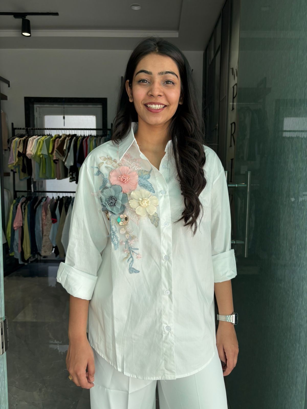 Flower Patch Solid shirt