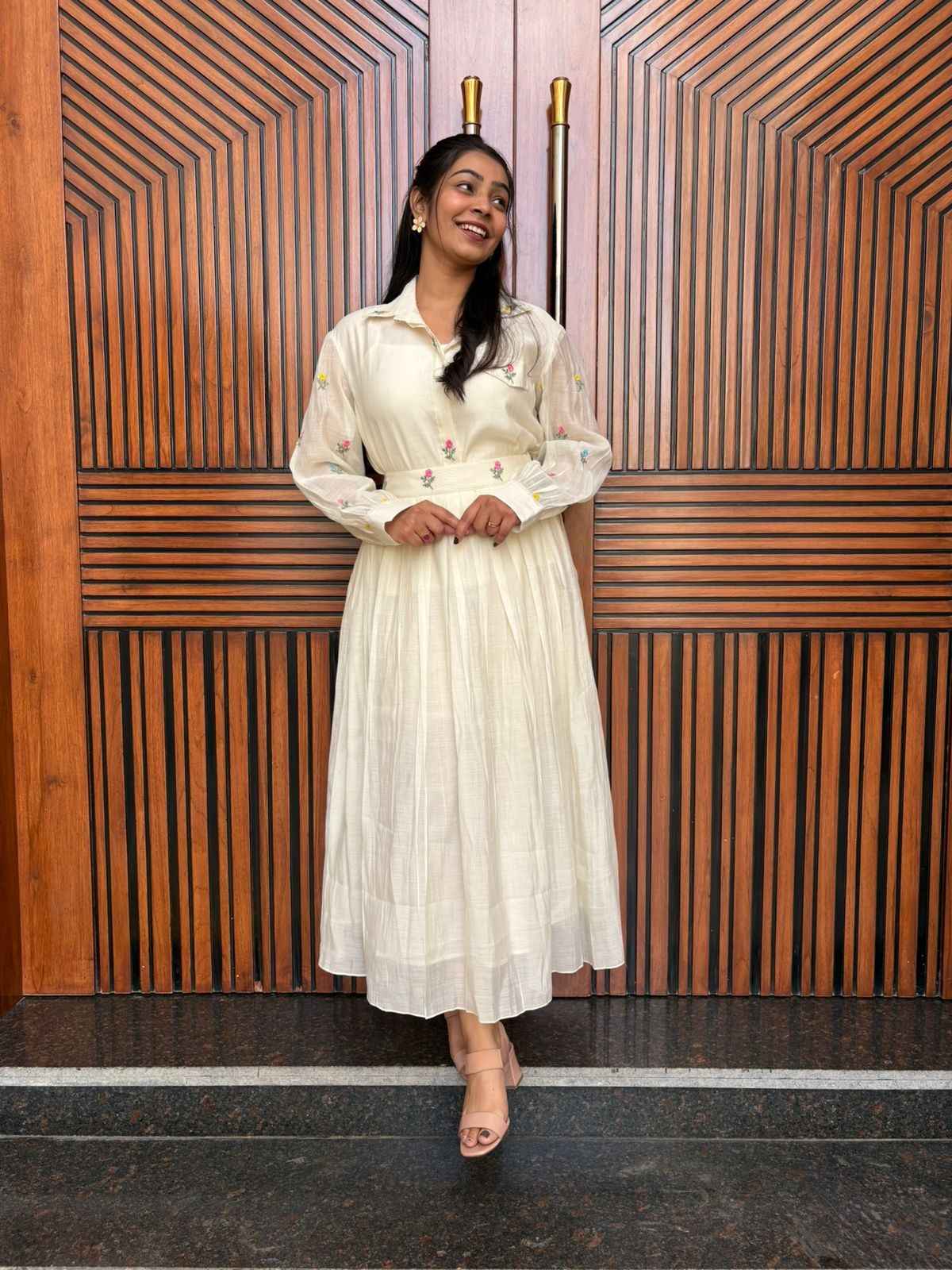 Embroidered Skirt coordset