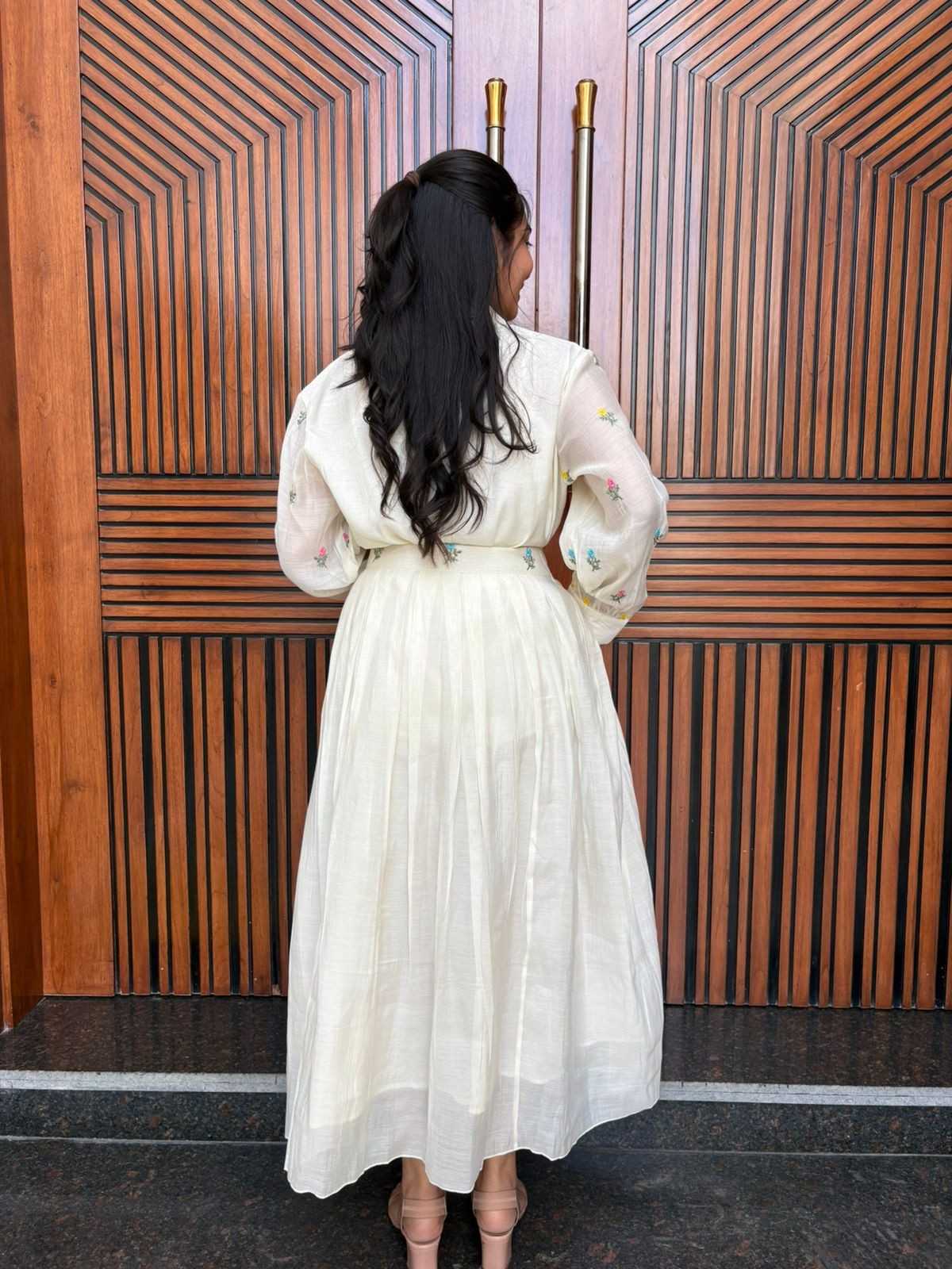 Embroidered Skirt coordset