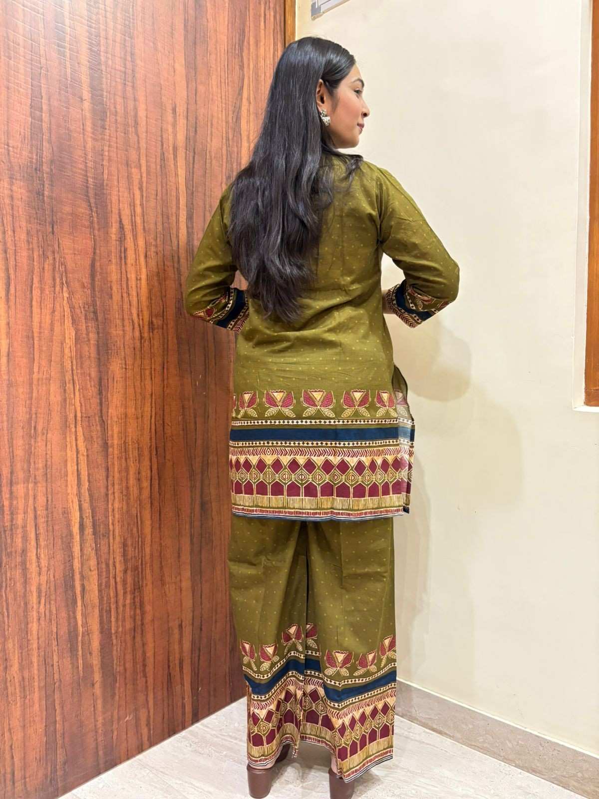 Premium Doriya cotton coordset