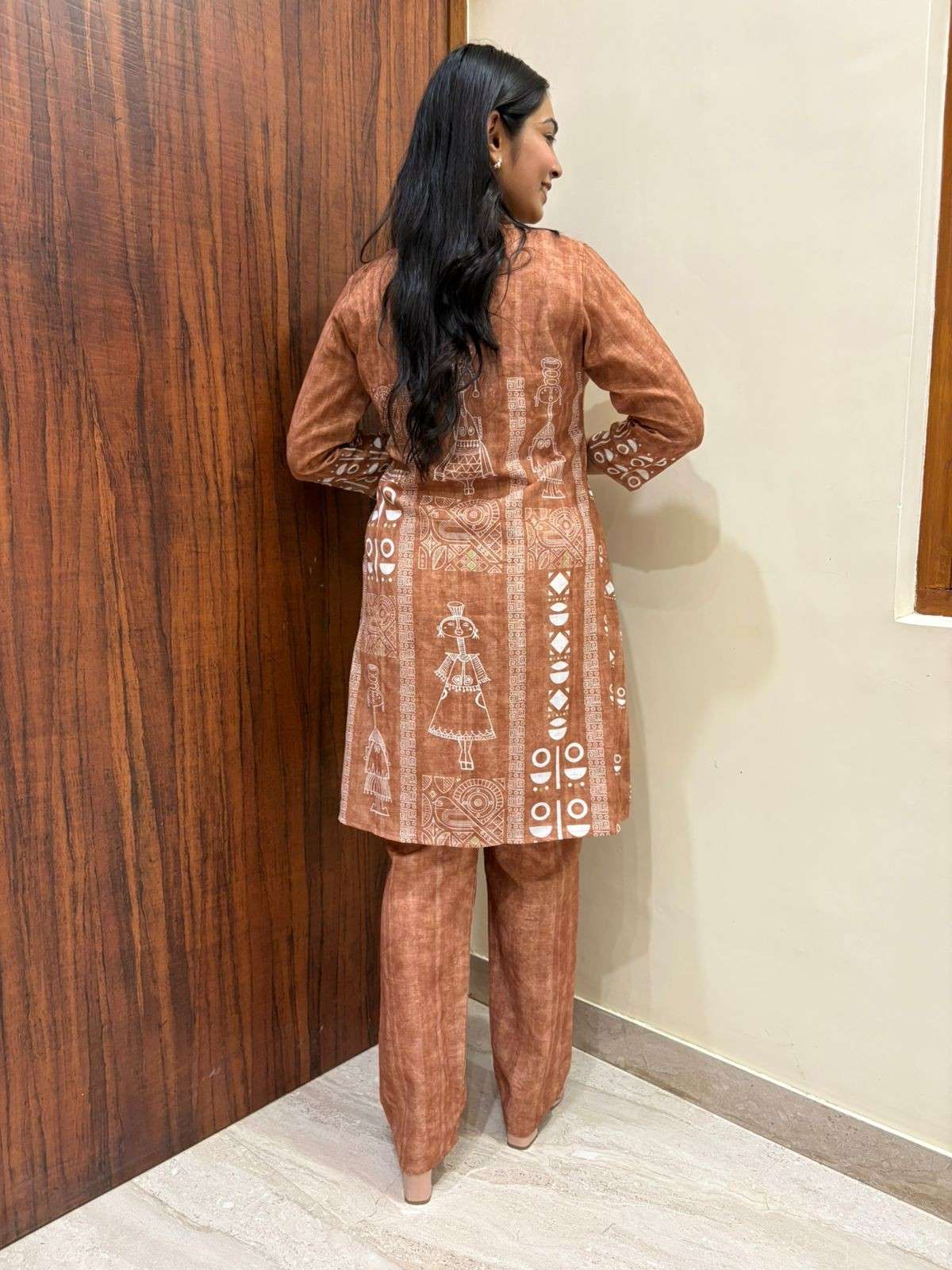 Premium linen Light work coordset