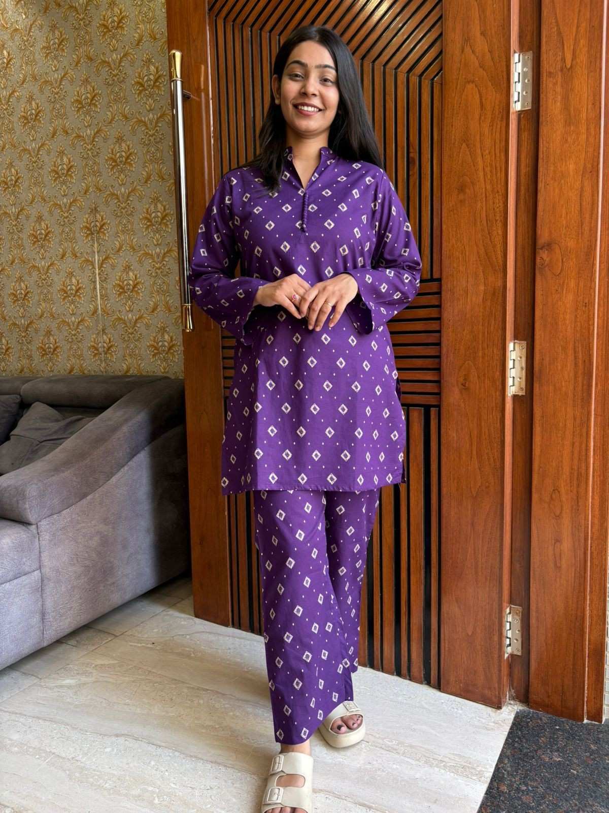 Cotton Printed coordset