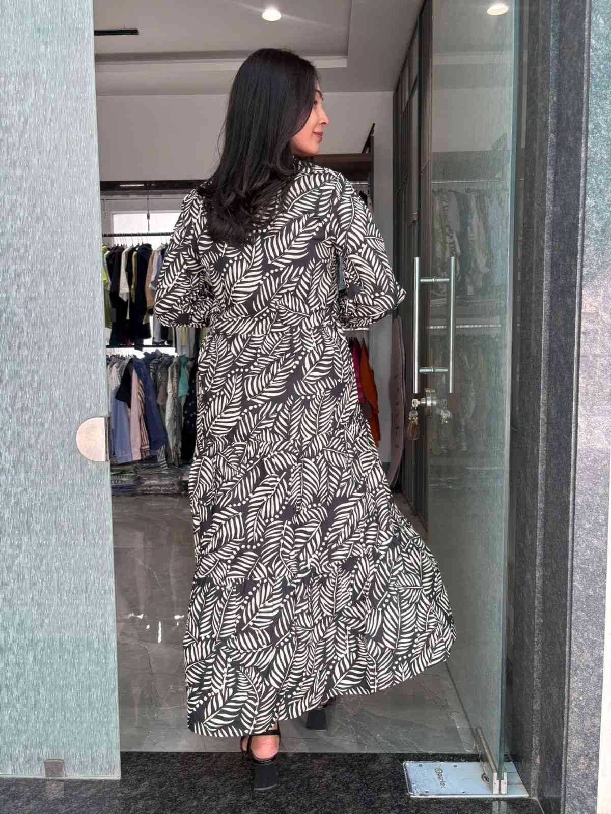 Cotton Printed Dress