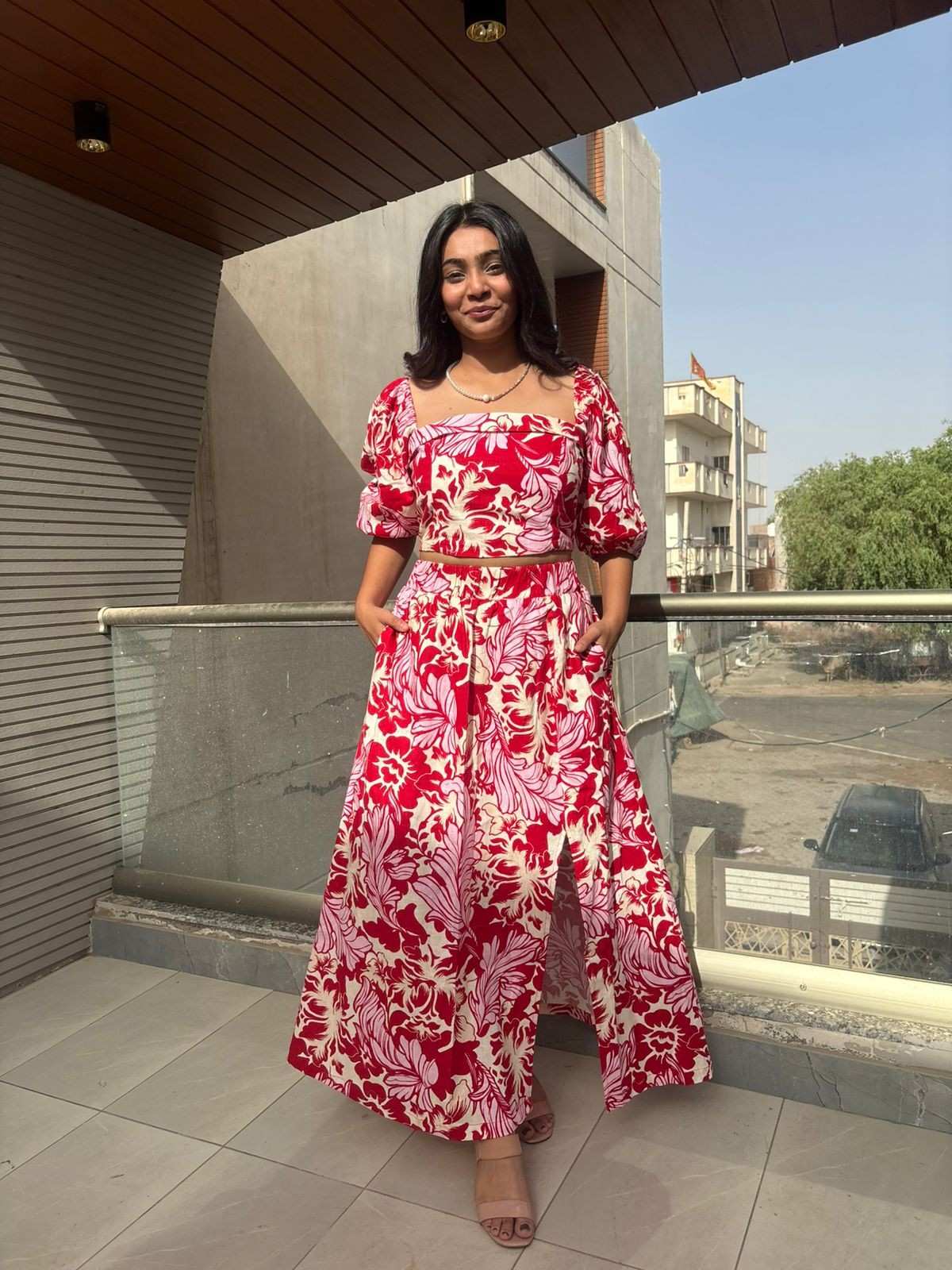 Printed Skirt cooordset