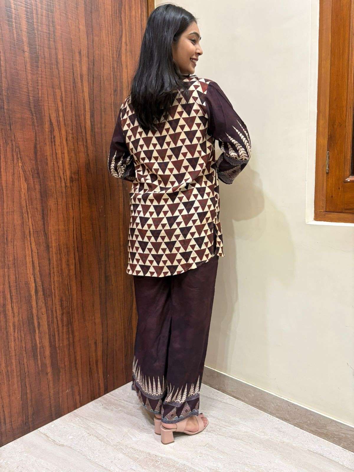 Muslin Printed Coordset