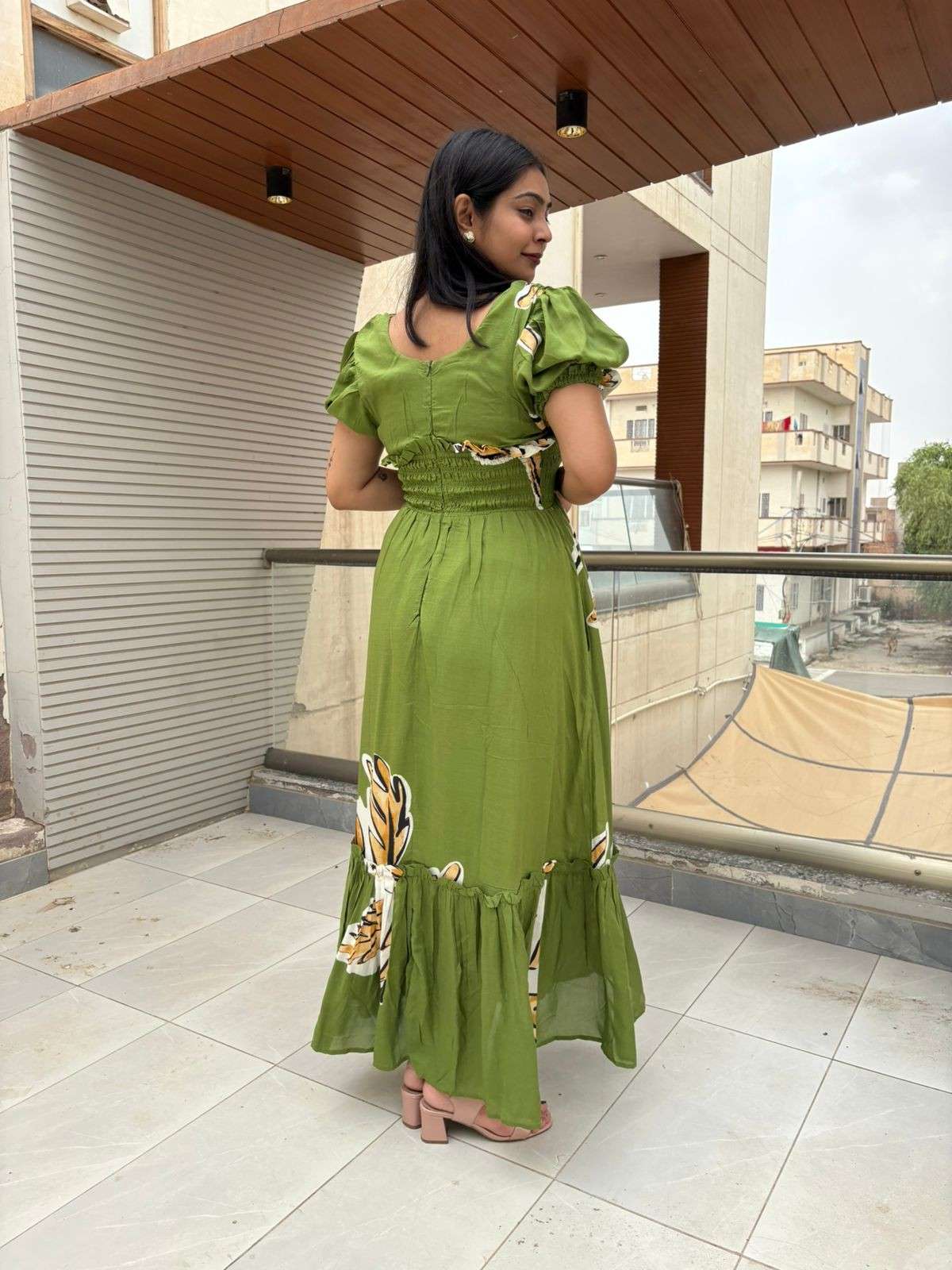 Cotton Printed Dress