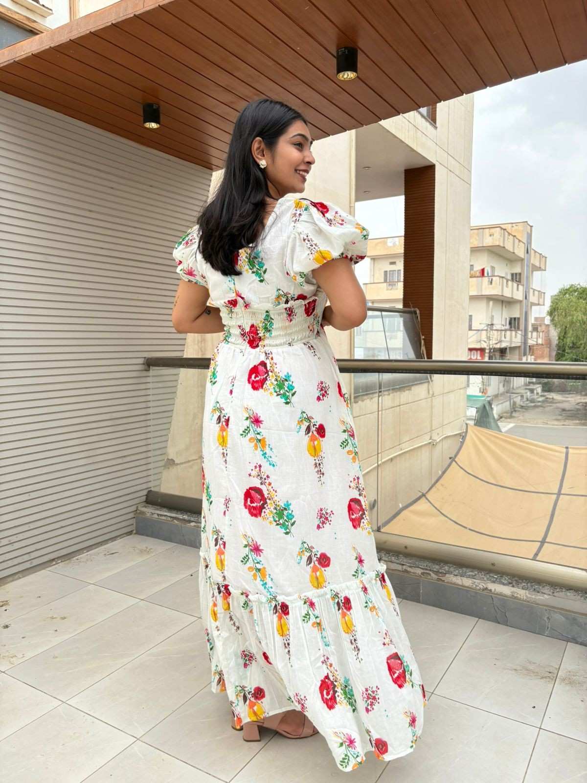 Cotton Printed Dress