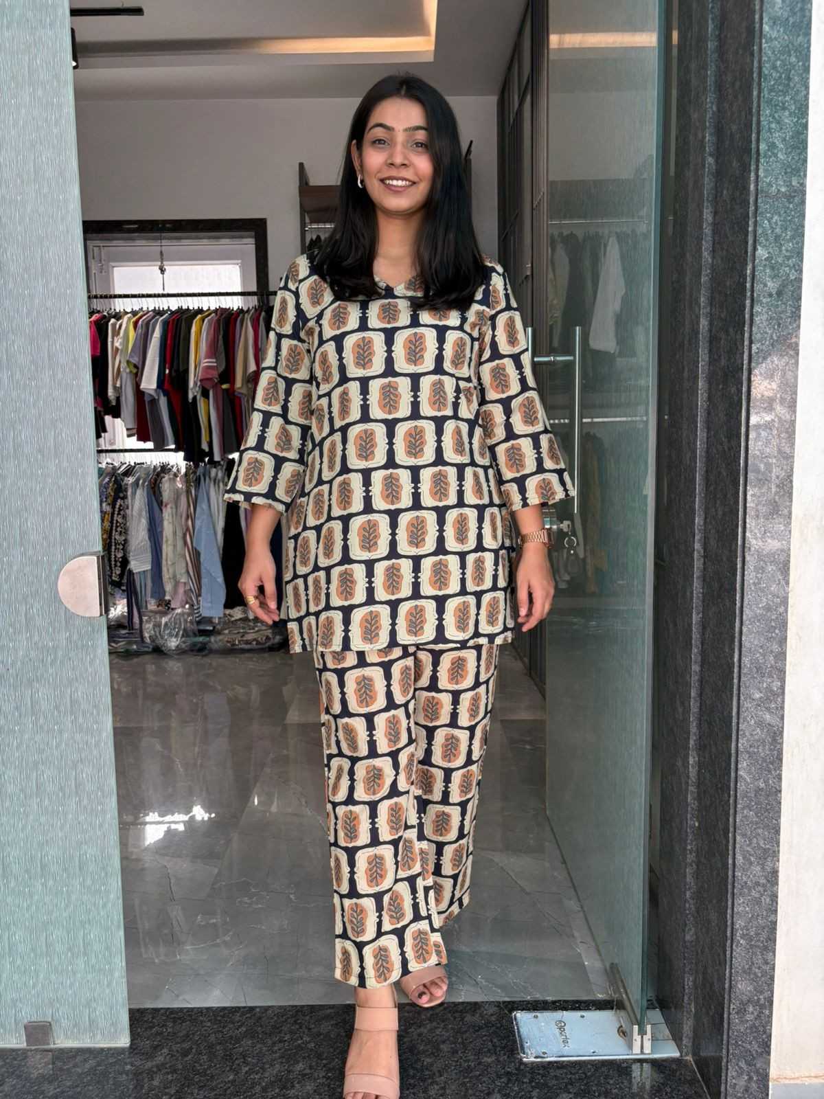 Cotton printed Coordset