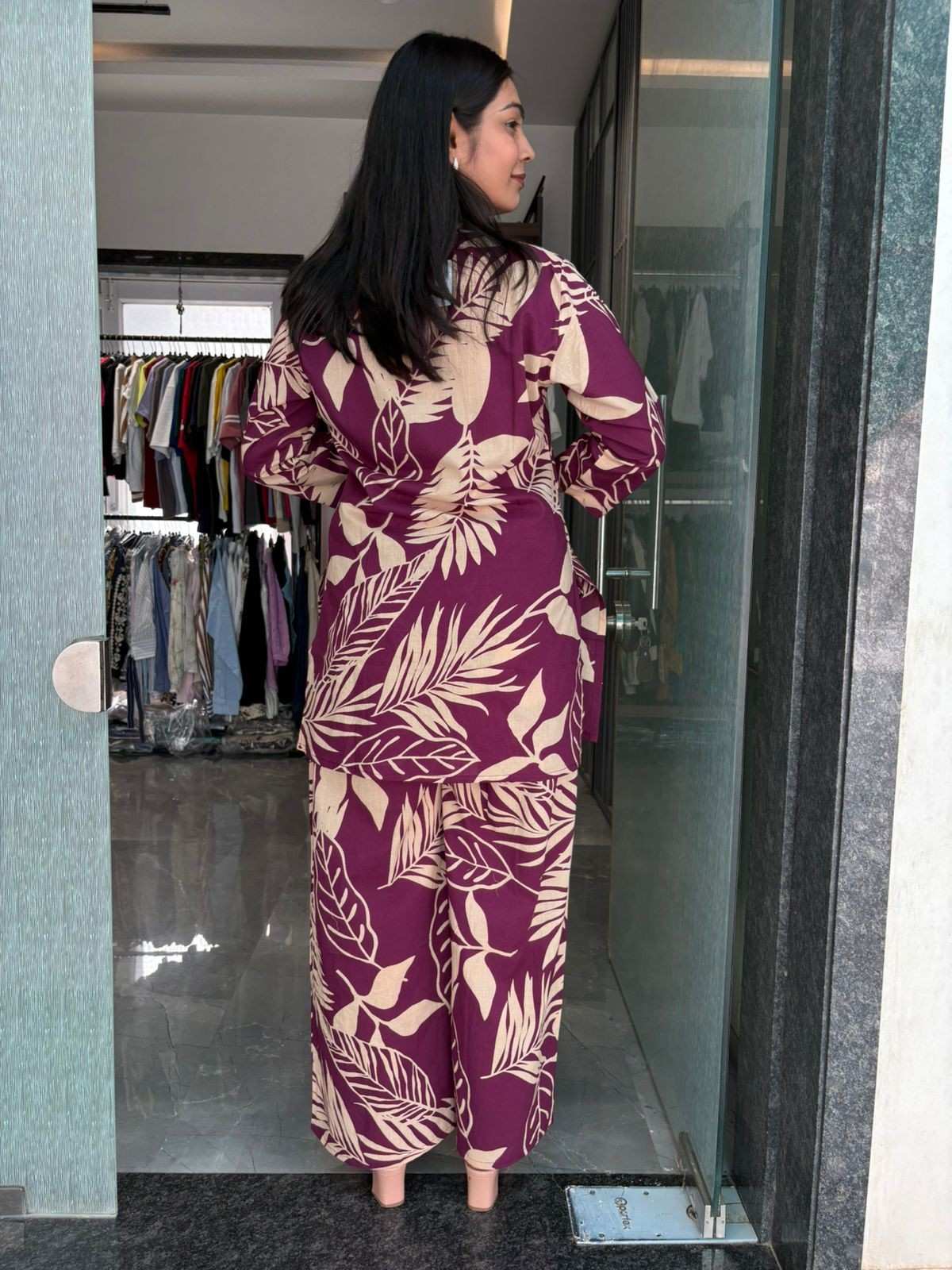 Cotton printed Coordset