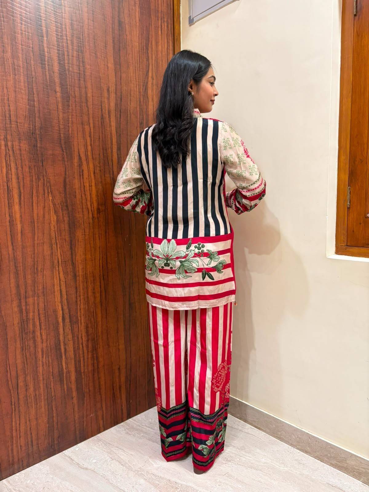 Muslin Crepe Coordset