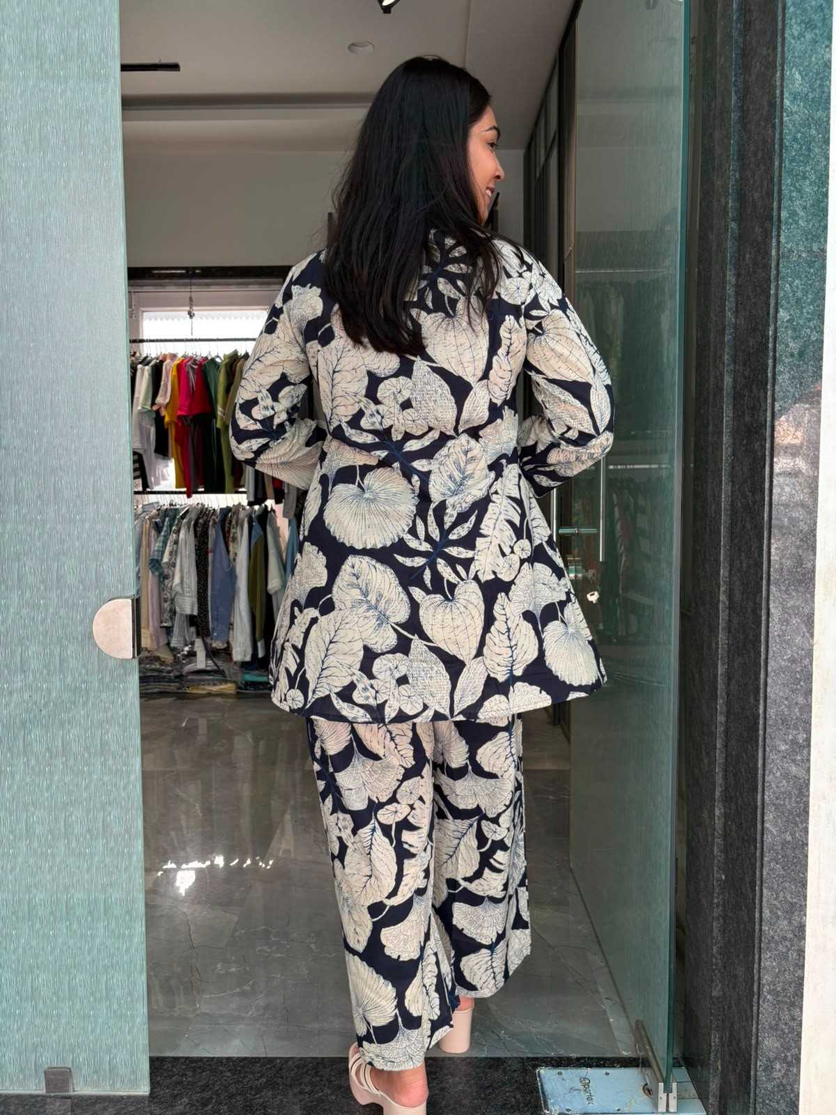 Cotton printed coordset