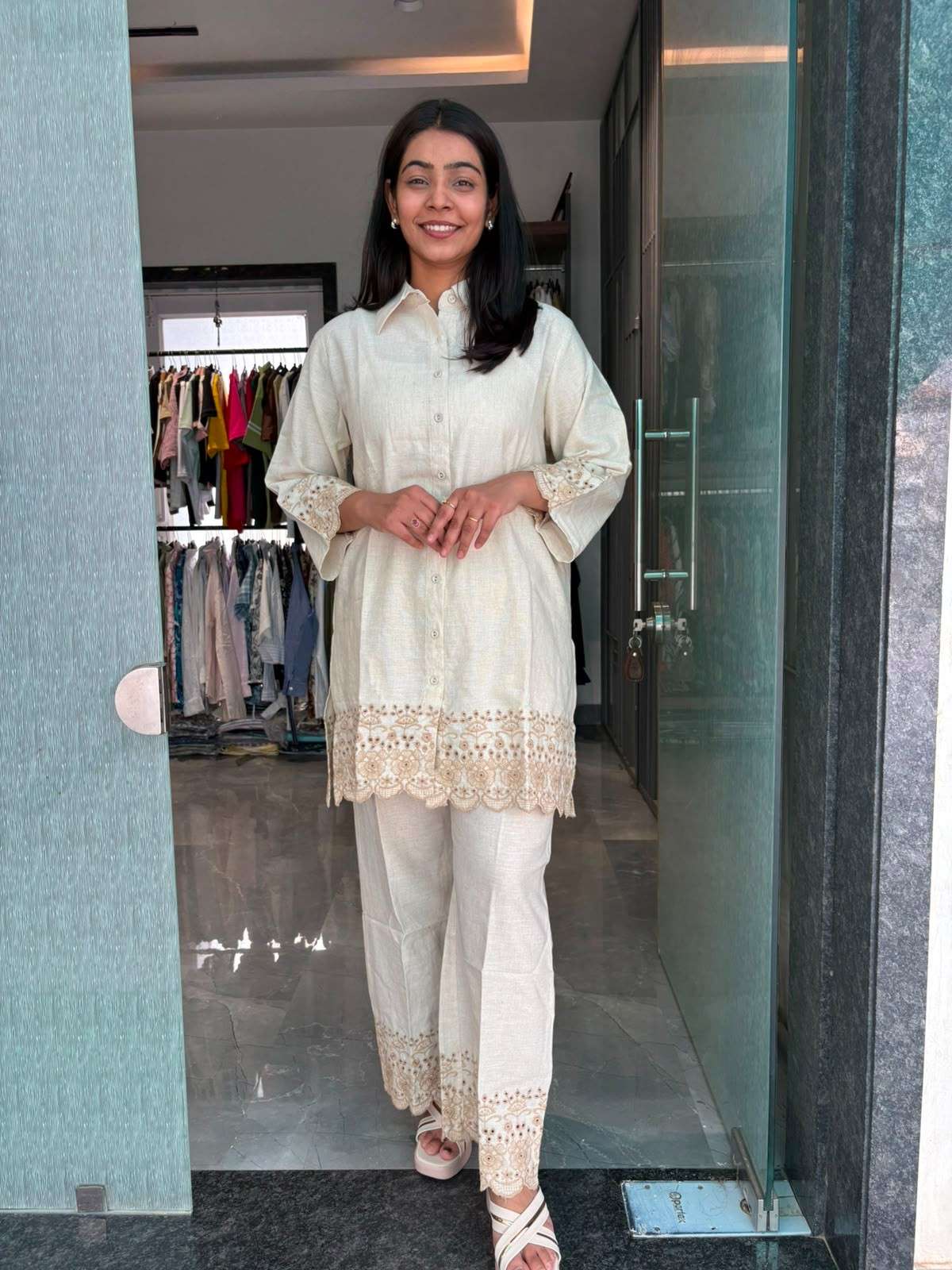 Embroidered Coordset