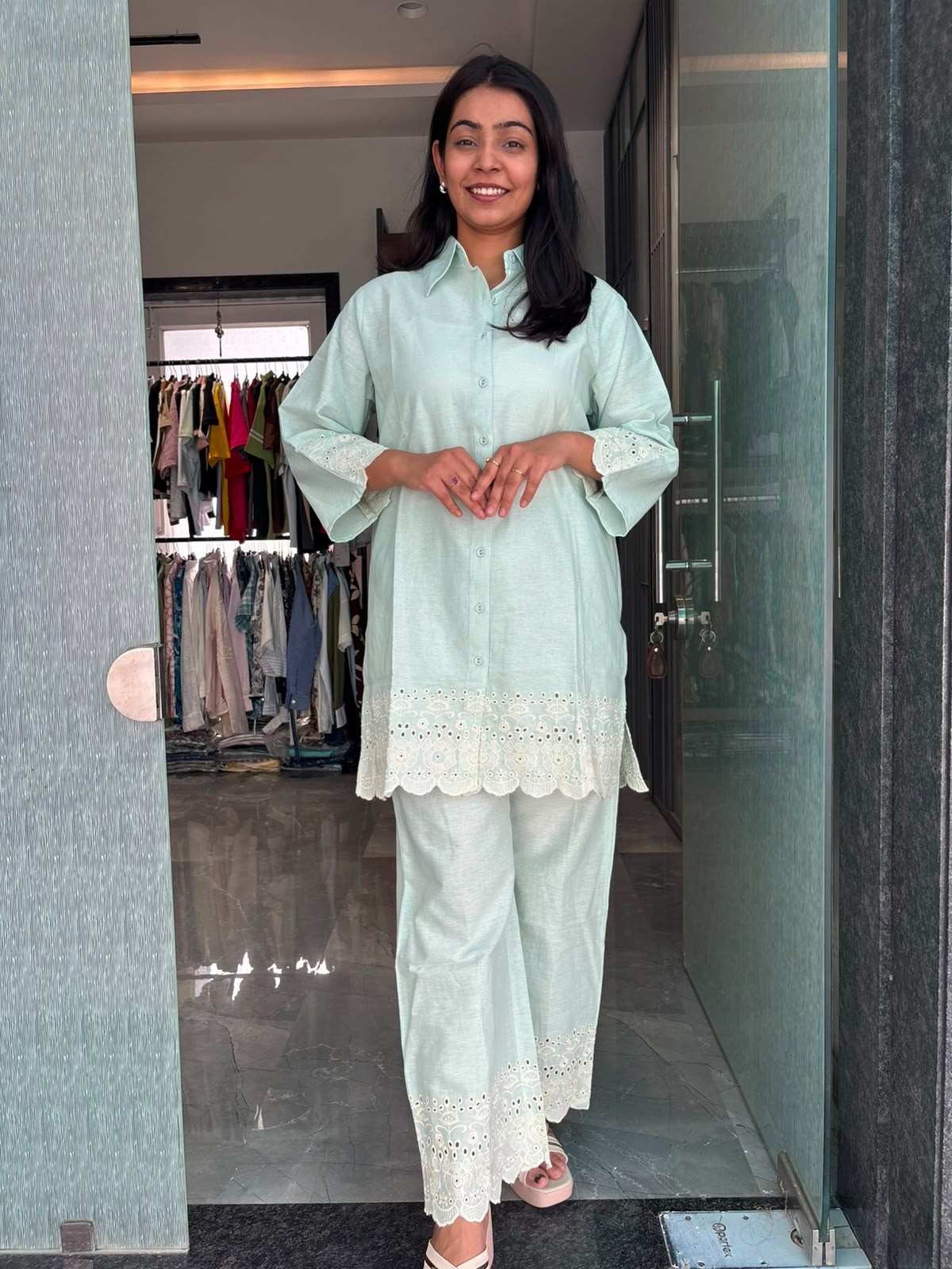 Embroidered Coordset