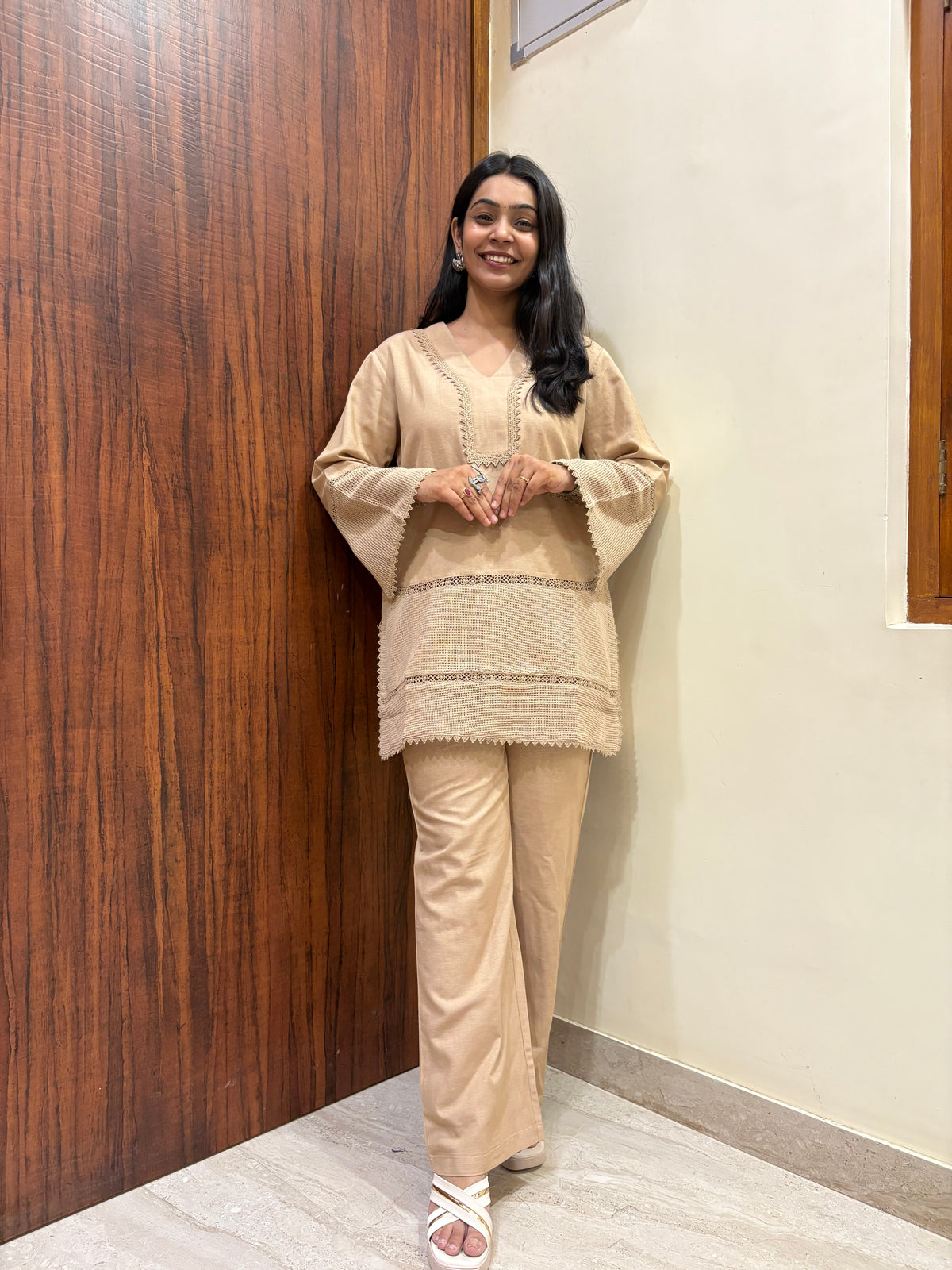 Khadi Solid Coordset
