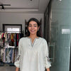 Embroidered Flex Cotton Tops