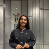 Embroidered gauge cotton shirt