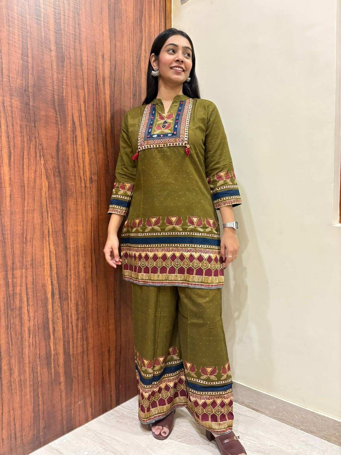 Premium Doriya cotton coordset
