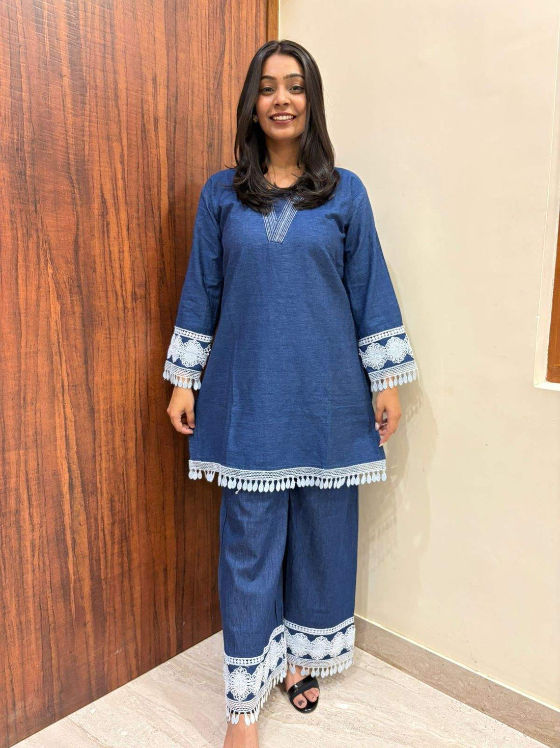 Denim Tunic coordset